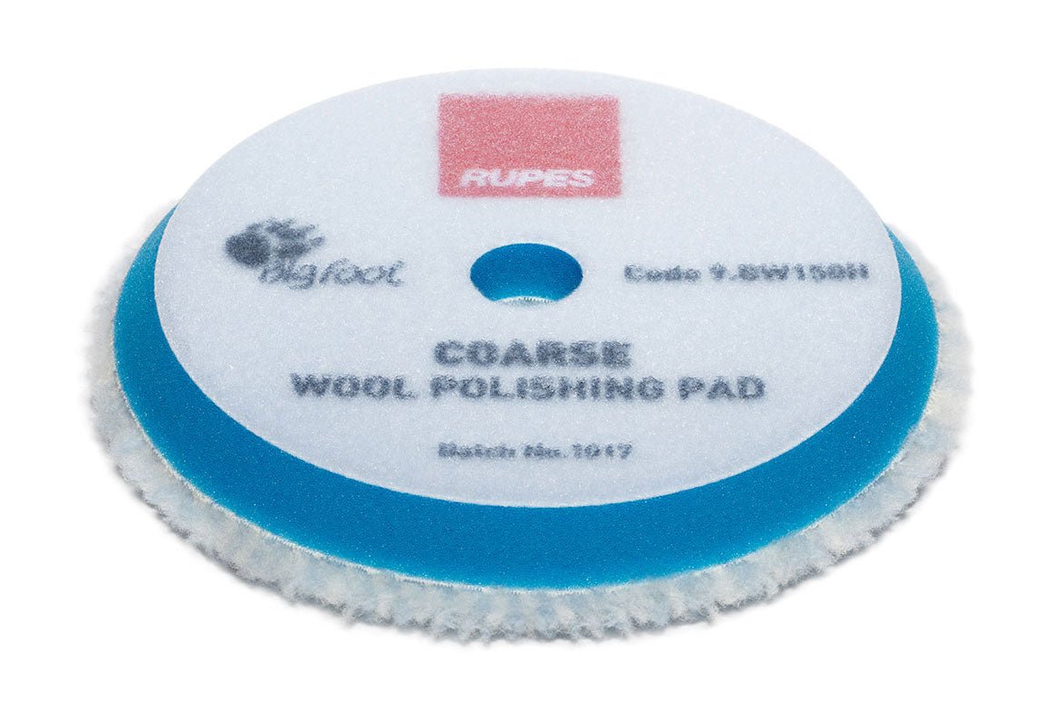 Rupes D-A Coarse Wool Polishing Pad - 9.BW H Rupes