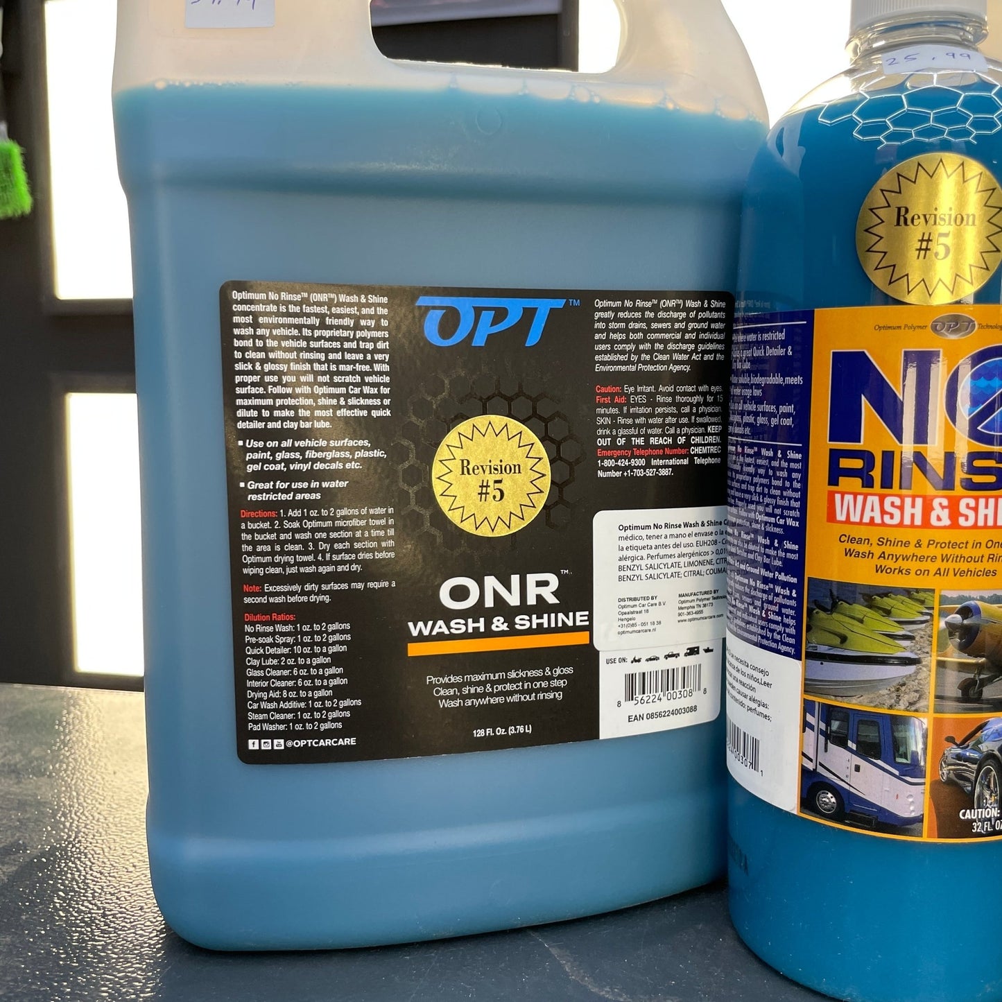 Optimum No Rinse™ Wash & Shine - ONR - MHA Garage